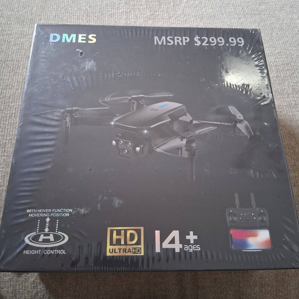 DMES P13-1 DRONE INTELLIGENT OBSTACLE AVOIDANCE HD ULTRA 3 CAMS